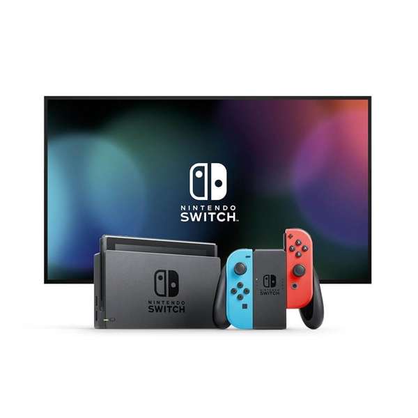 სათამაშო კონსოლი Nintendo Switch 1.1 with Neon Blue / Neon Red Joy-Con Controllers Product Code