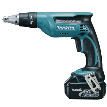 შურუპსახრახნი Makita DFS451RFE Cordless Drywall Screwdriver Kit