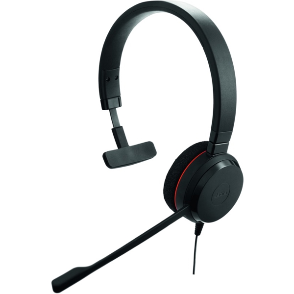 ყურსასმენი Jabra EVOLVE 20 MS Mono Wired USB Black