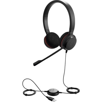 Jabra EVOLVE 20 MS Stereo 4999-823-109 USB Black