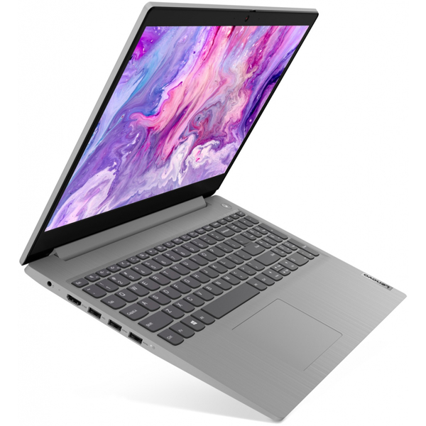 ნოუთბუქი Lenovo Ideapad 3 15.6" I3-1005G1 8GB, 256GB SSD Integrated Graphics Platinum Grey