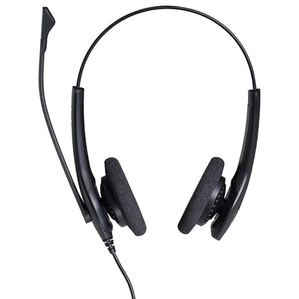 ყურსასმენი Jabra 1559-0159 BIZ 1500 Duo, Headset, Wired, USB, Black