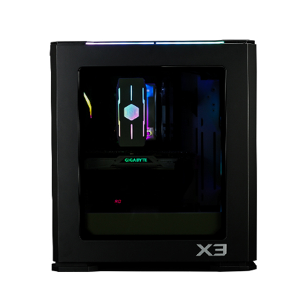 Zalman X3 BLACK Case MidT, 2xUSB2.0, 2xUSB3.0, 4x120RGB, TG (side panel), without PSU Black