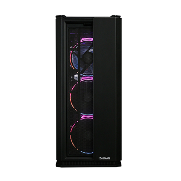 Zalman X3 BLACK Case MidT, 2xUSB2.0, 2xUSB3.0, 4x120RGB, TG (side panel), without PSU Black