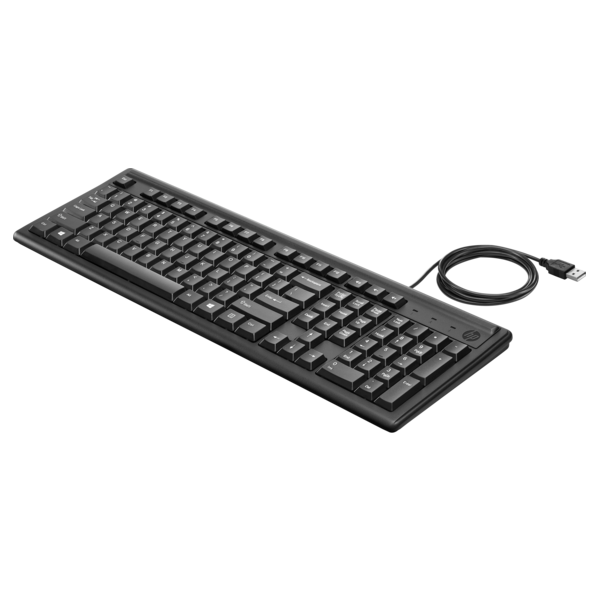 კლავიატურა HP Keyboard 100 USB Wired Black