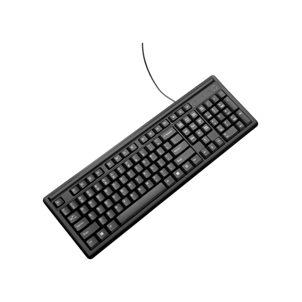 კლავიატურა HP Keyboard 100 USB Wired Black