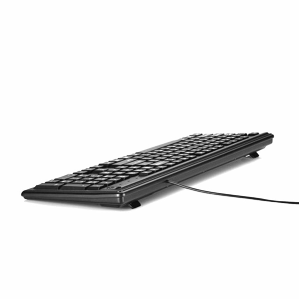 კლავიატურა+მაუსი HP 6HD76AA Wired Combo Keyboard Russ Black