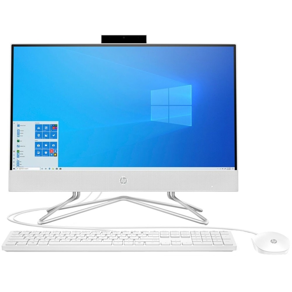 All in One კომპიუტერი HP 27Z85EA, LCD 21.5 FHD, Celeron J4025, 4GB, 256GB SSD, Snow White