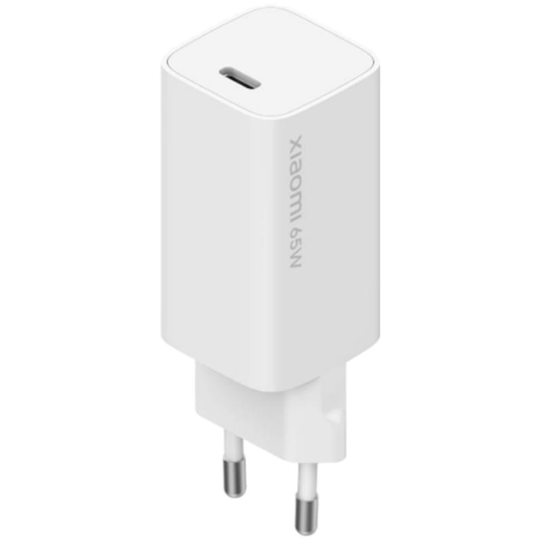 დამტენი Xiaomi BHR4499GL 65W Fast Charger with GaN Tech White