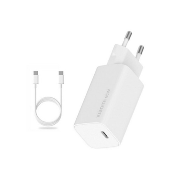 დამტენი Xiaomi BHR4499GL 65W Fast Charger with GaN Tech White