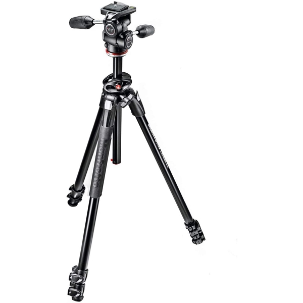 შტატივი Manfrotto 290 DUAL Kit 3 Way Head Black MK290DUA3-3W