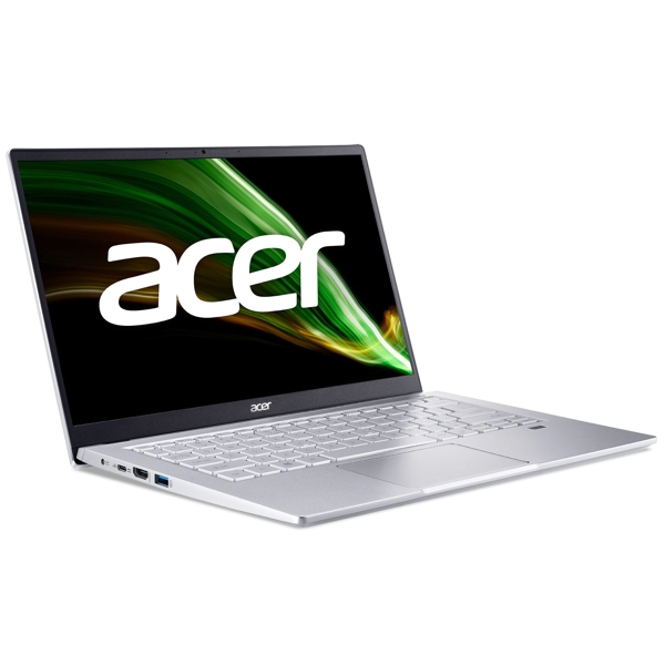 ნოუთბუქი Acer Swift 3 Ryzen 3 5300U, 14" FHD, 8GB, 256GB, Pure Silver