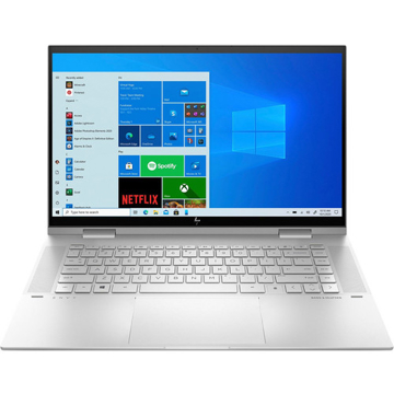 ნოუთბუქი HP 3Z8Z6EA Envy 15 x360, i5-1135G7, 15.6" FHD, IPS, 8GB, 512GB SSD, Fingerprint Reader, Natural silver 