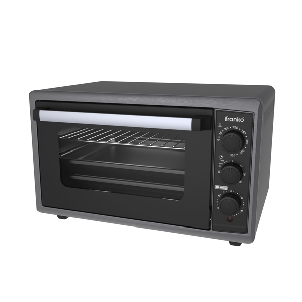 ელექტრო ღუმელი FRANKO FCO-1193, 1500 W, 52L, Black