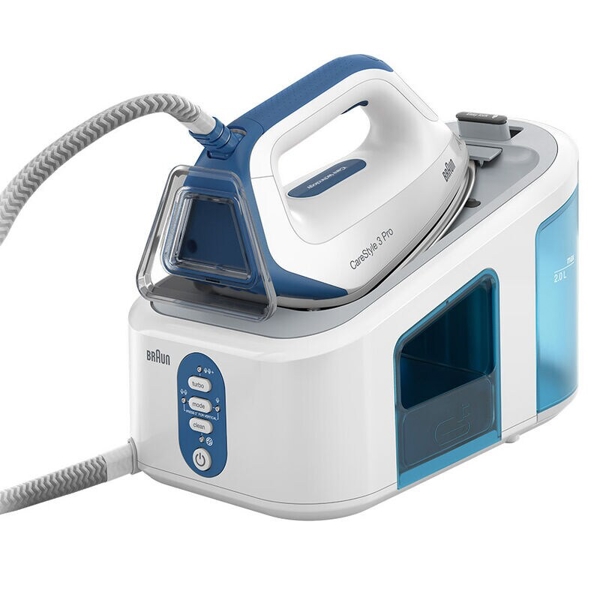 უთო გენერატორი Braun IS3157BL 2400 W, 2L, White/Blue