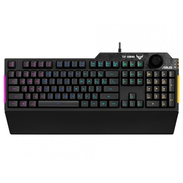 Asus 90MP01X0-BKRA00 Gaming Keyboard RA04 TUF Gaming, Wired, USB Black