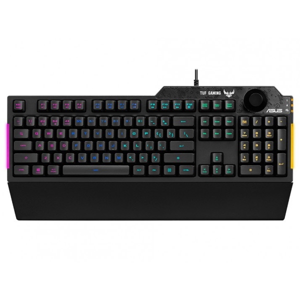 კლავიატურა Asus 90MP01X0-BKRA00 Gaming Keyboard RA04 TUF Gaming, Wired, USB Black