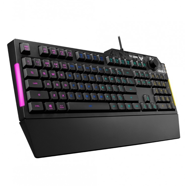 კლავიატურა Asus 90MP01X0-BKRA00 Gaming Keyboard RA04 TUF Gaming, Wired, USB Black