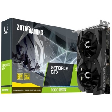 ვიდეო დაფა Zotac ZT-T16620F-10L GAMING GTX1660 SUPER Twin Fan 6GB 192bit