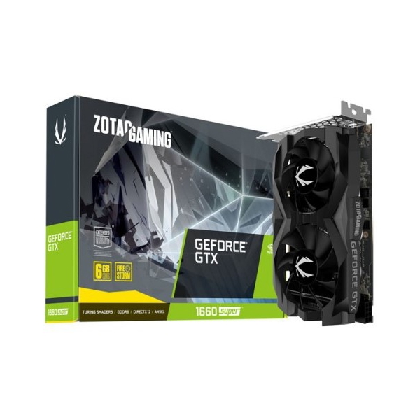 ვიდეო დაფა Zotac ZT-T16620F-10L GAMING GTX1660 SUPER Twin Fan 6GB 192bit