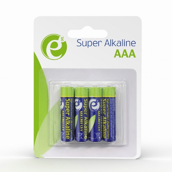 ელემენტი Gembird EG-BA-AAA4-01 Alkaline AAA batteries 4-pack