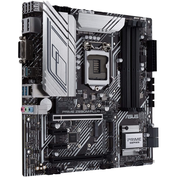 დედა დაფა Asus Prime Z590M-PLUS 4DDR4 LGA1200 DVI-D, HDMI, 4 X DIMM, mATX