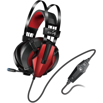 ყურსასმენი Genius HS-G710V, GX Gaming On-Ear Headphones with Microphone USB Black