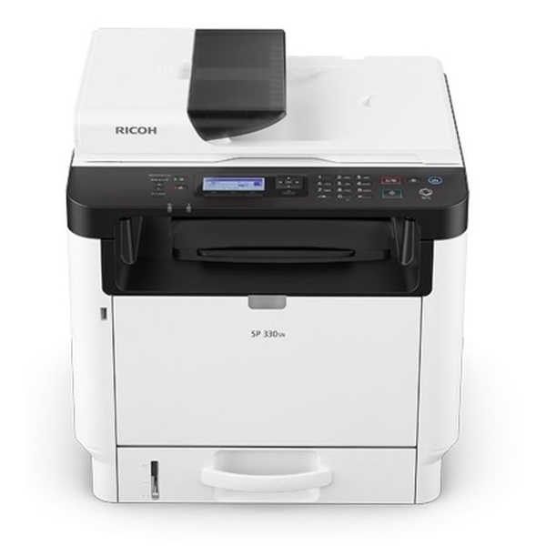 პრინტერი Ricoh SP 330SN Multifunction Mono Laser Printer ADF, RJ-45, USB White