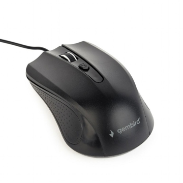 მაუსი Gembird MUS-4B-01 Optical mouse USB Black