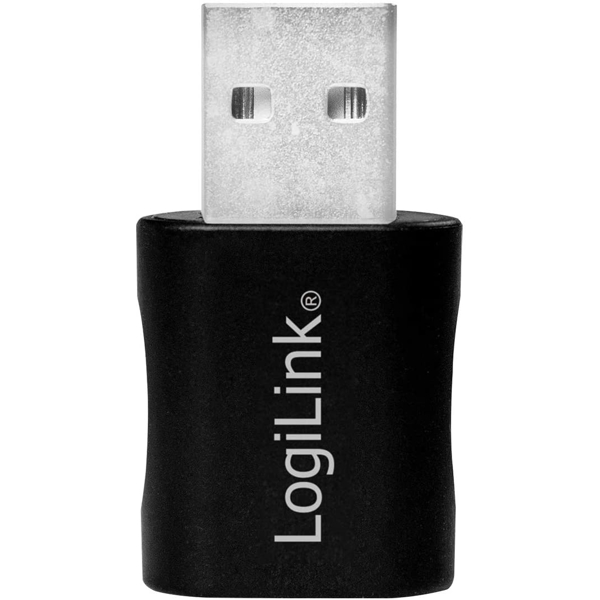 ხმის ბარათი Logilink UA0299 USB audio adapter Black