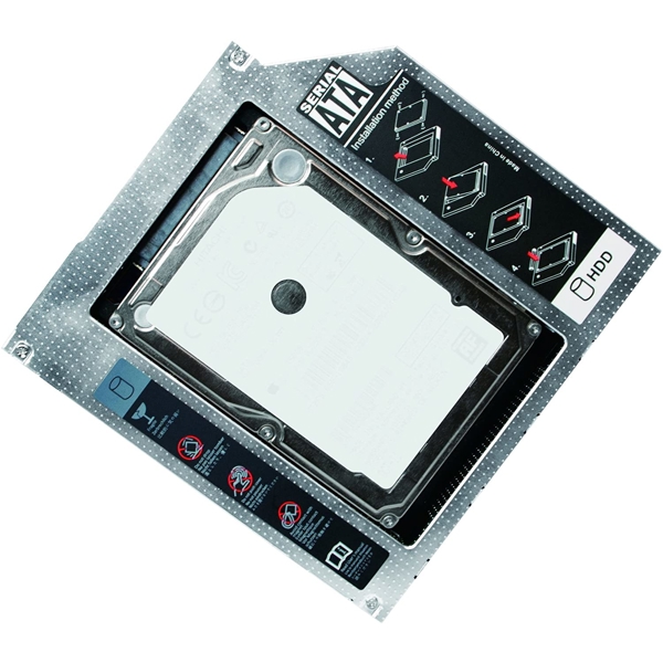 მყარი დისკის გადამყვანი Logilink AD0017 Universal 2nd HDD Caddy SATA 9.5mm