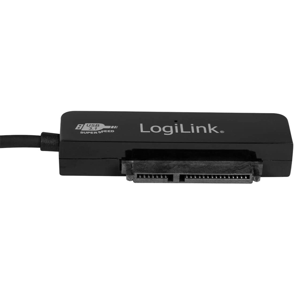 გარე მყარი დისკის წამკითხველი LogiLink AU0037 USB 3.0 AM to SATA for 2.5" HDD/SSD