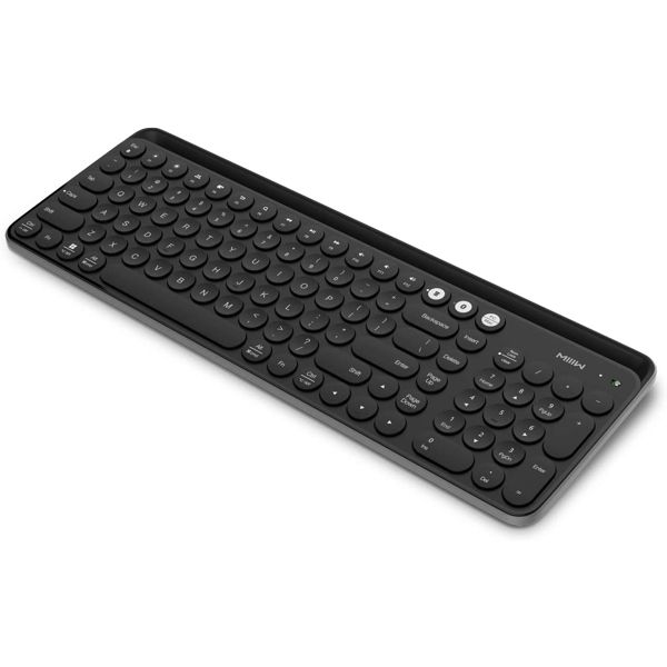 კლავიატურა Xiaomi MIIIW K02 Dual-Mode Wireless Bluetooth Keyboard Black