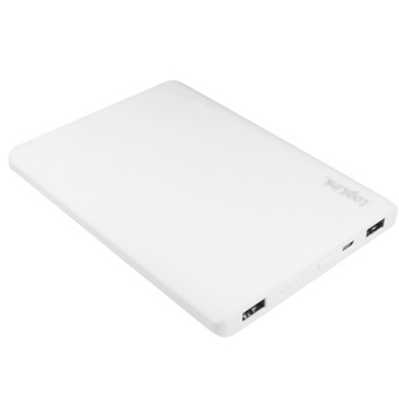 დამტენი Logilink PA0128 Mobile Power Bank slim, Micro USB 12 000mAh White