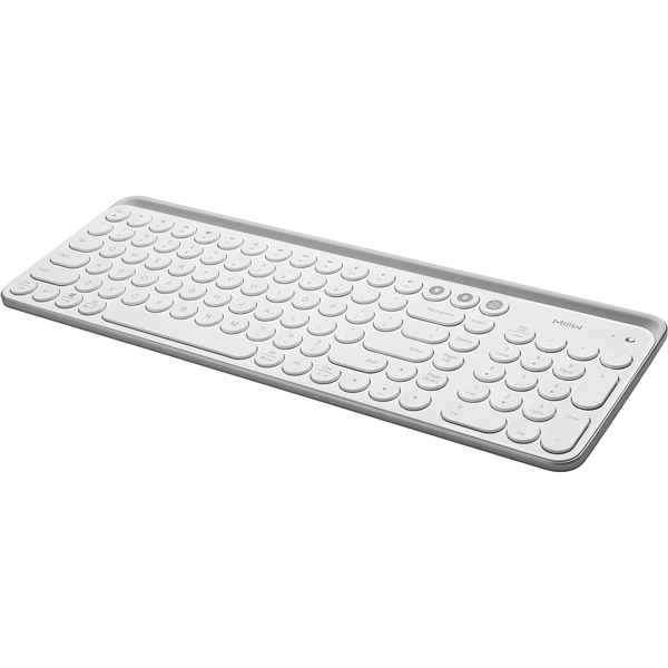 კლავიატურა Xiaomi MIIIW K02 Dual-Mode Wireless Bluetooth Keyboard White