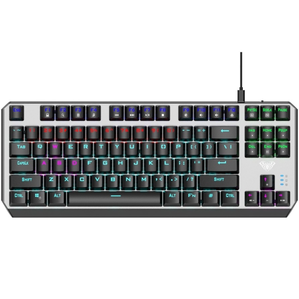 კლავიატურა AULA Aegis Mechanical Keyboard EN/RU BLUE switch