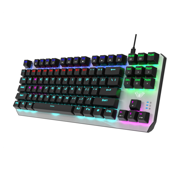 კლავიატურა AULA Aegis Mechanical Keyboard EN/RU BLUE switch