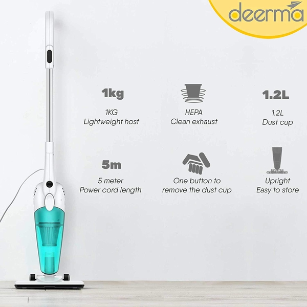 მტვერსასრუტი Xiaomi Deerma DX118C 600W 1.2L White 