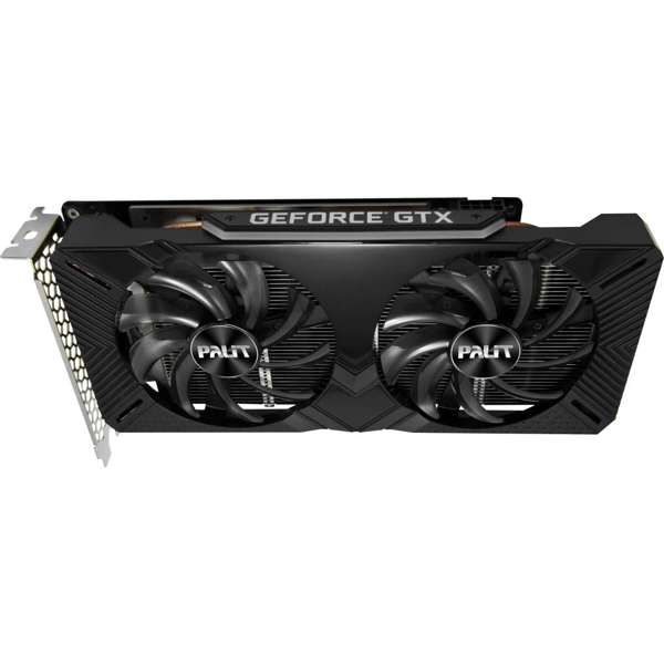 ვიდეო დაფა Palit GeForce GTX 1660 Dual 6G 192bit, GDDR5, HDMI, DP1.4a x 1,120 W,OpenGL 4.6, 1530 MHz