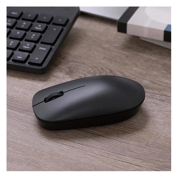 მაუსი Xiaomi MWWM01 MIIIW Wireless Mutemouse USB Black 