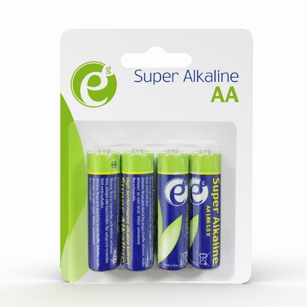 ელემენტი Gembird EG-BA-AA4-01 Alkaline AA batteries 4-pack