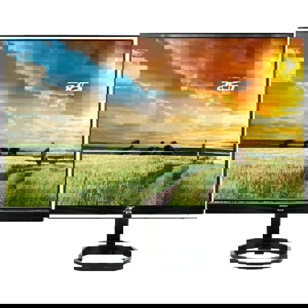 მონიტორი Acer R240HY Widescreen LCD 23.8" LED, IPS, FHD, 75 Hz, 250 cd/m, VGA, HDMI, Black
