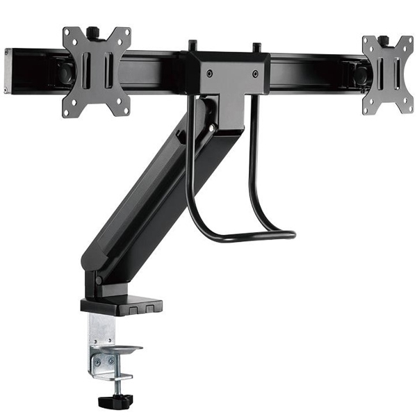 მონიტორის საკიდი Logilink BP0102 Dual Monitor mount 17"-27" steel space-saving