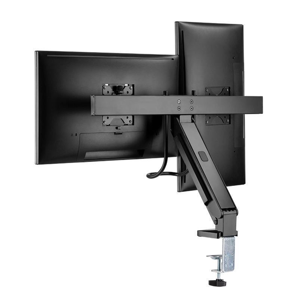 მონიტორის საკიდი Logilink BP0102 Dual Monitor mount 17"-27" steel space-saving