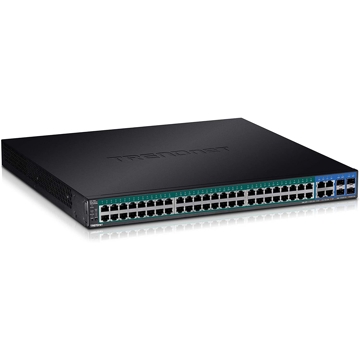 სვიჩი Trendnet TPE-5240WS 52-Port Gigabit Web Smart PoE+ Switch 370W