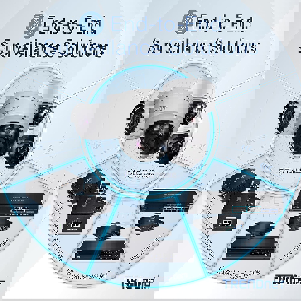 სვიჩი Trendnet TPE-5240WS 52-Port Gigabit Web Smart PoE+ Switch 370W