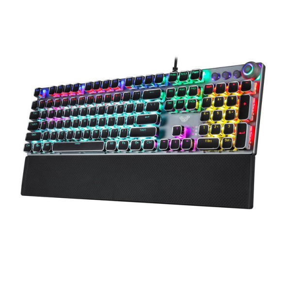 კლავიატურა AULA Fireshock V5 Mechanical Wired Keyboard SI-2088V5 USB EN/RU/UA