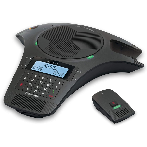 საკონფერენციო ტელეფონი Alcatel Conference 1500 with 2 Detachable DECT Wireless Microphones Black