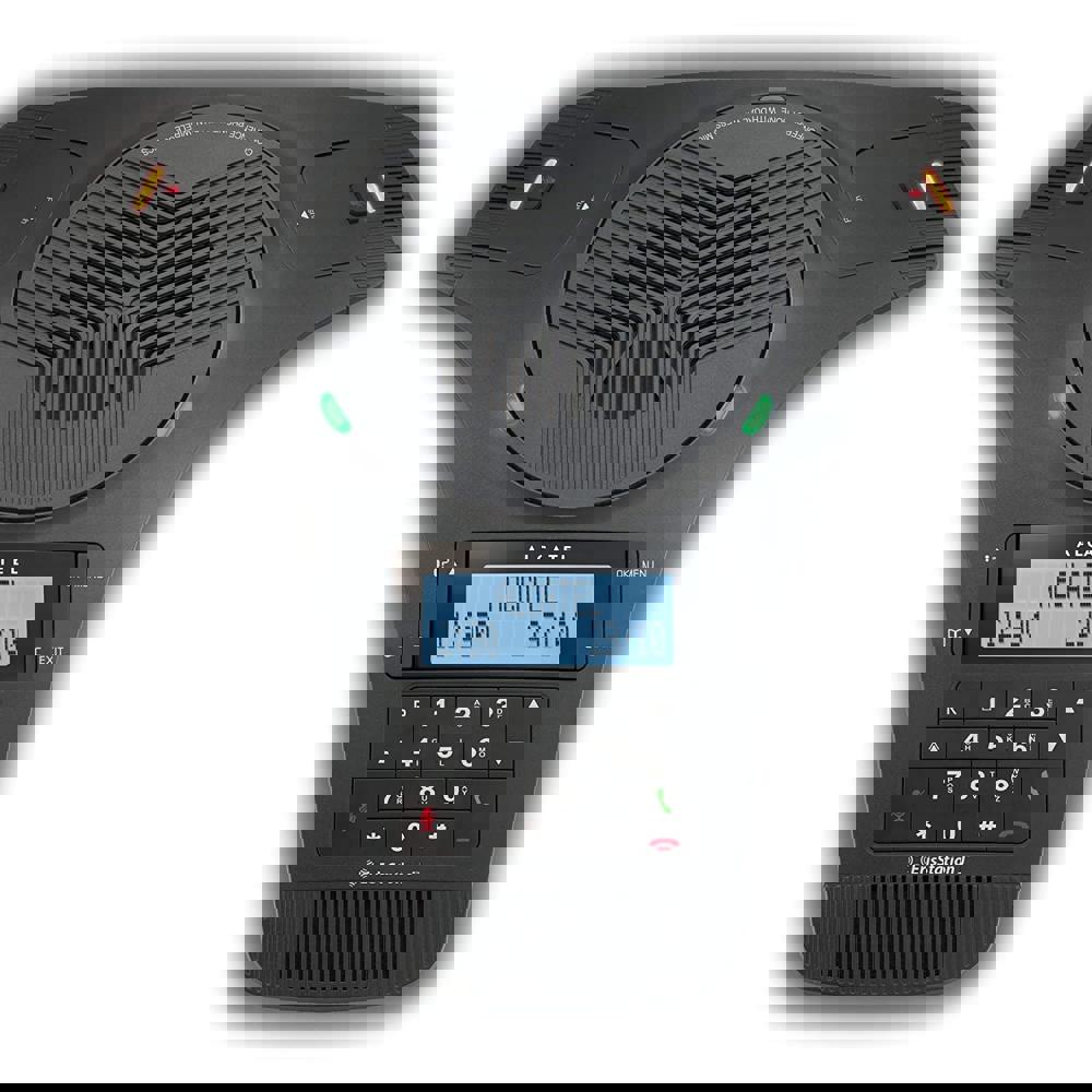 საკონფერენციო ტელეფონი Alcatel Conference 1500 with 2 Detachable DECT Wireless Microphones Black