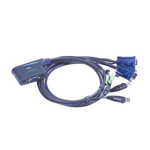 სვიჩი Aten CS62US KVM Pocket Switch 2-Port